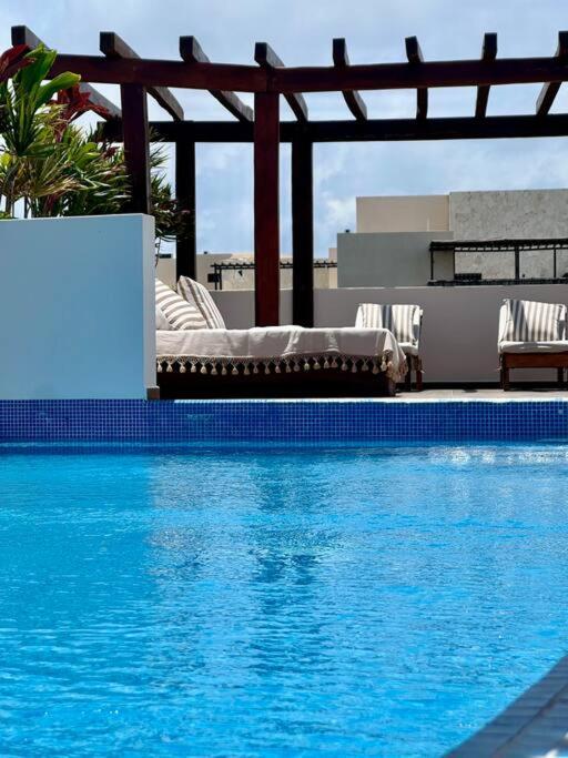 Apartment New P-2, Albercas, Balcon Privado, Roof